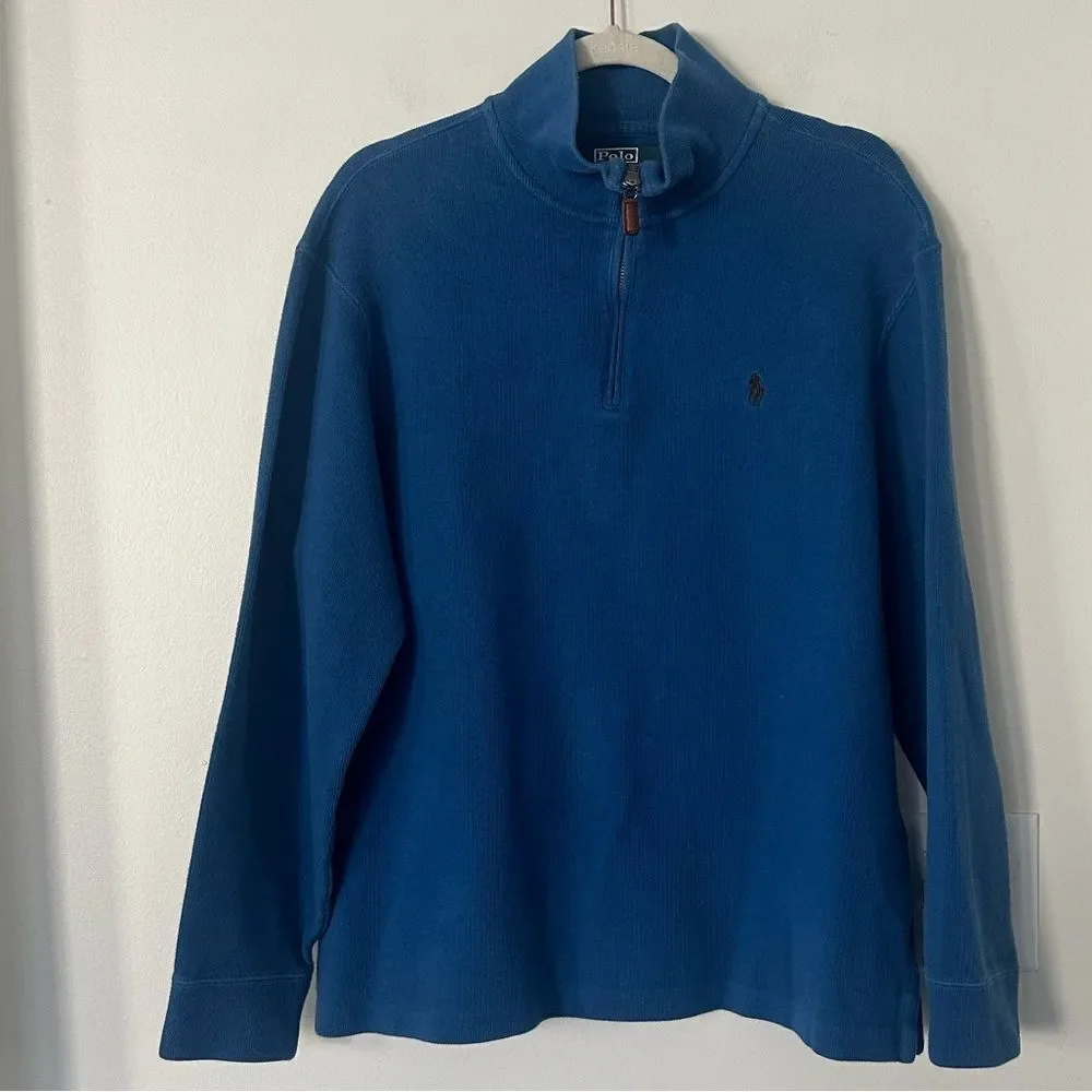 Polo Ralph Lauren Men's Quarter-Zip Pullover L